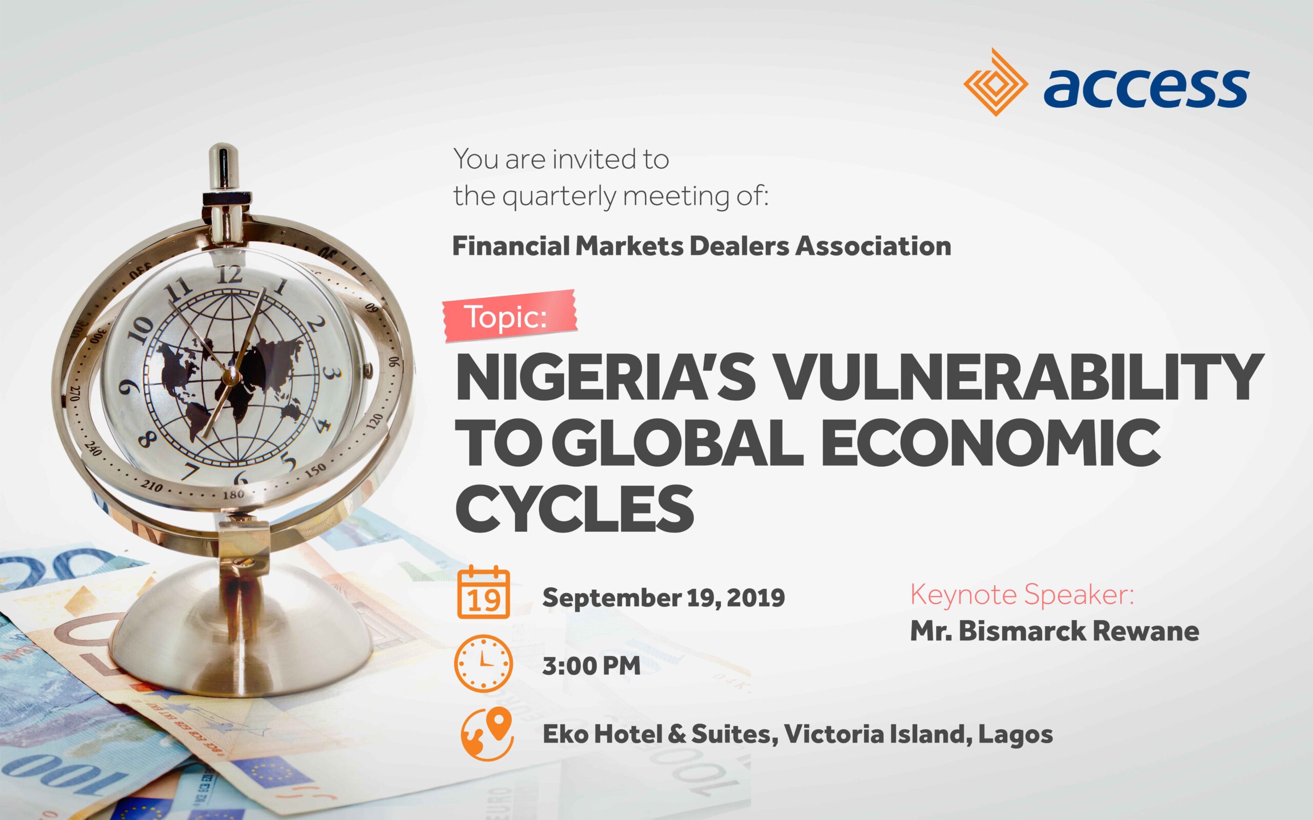 Access Bank to host September 2019 Quarterly Meeting of the FMDA