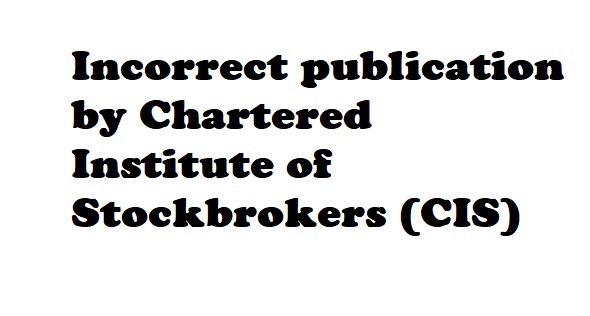 FMDA denies signing MoU with Chartered Institute of Stockbrokers